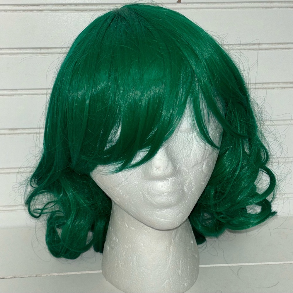 Emerald Green Women's Wig Anime Costume  Cosplay Halloween
